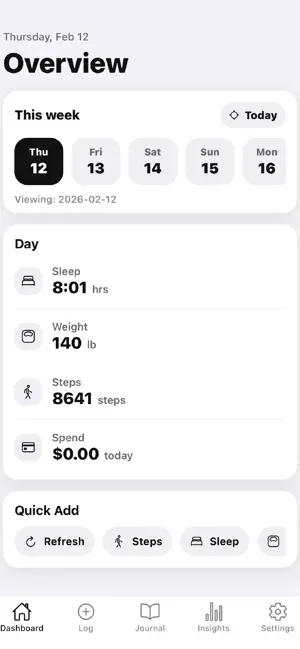 LifeTracker (c59718) screenshot 1
