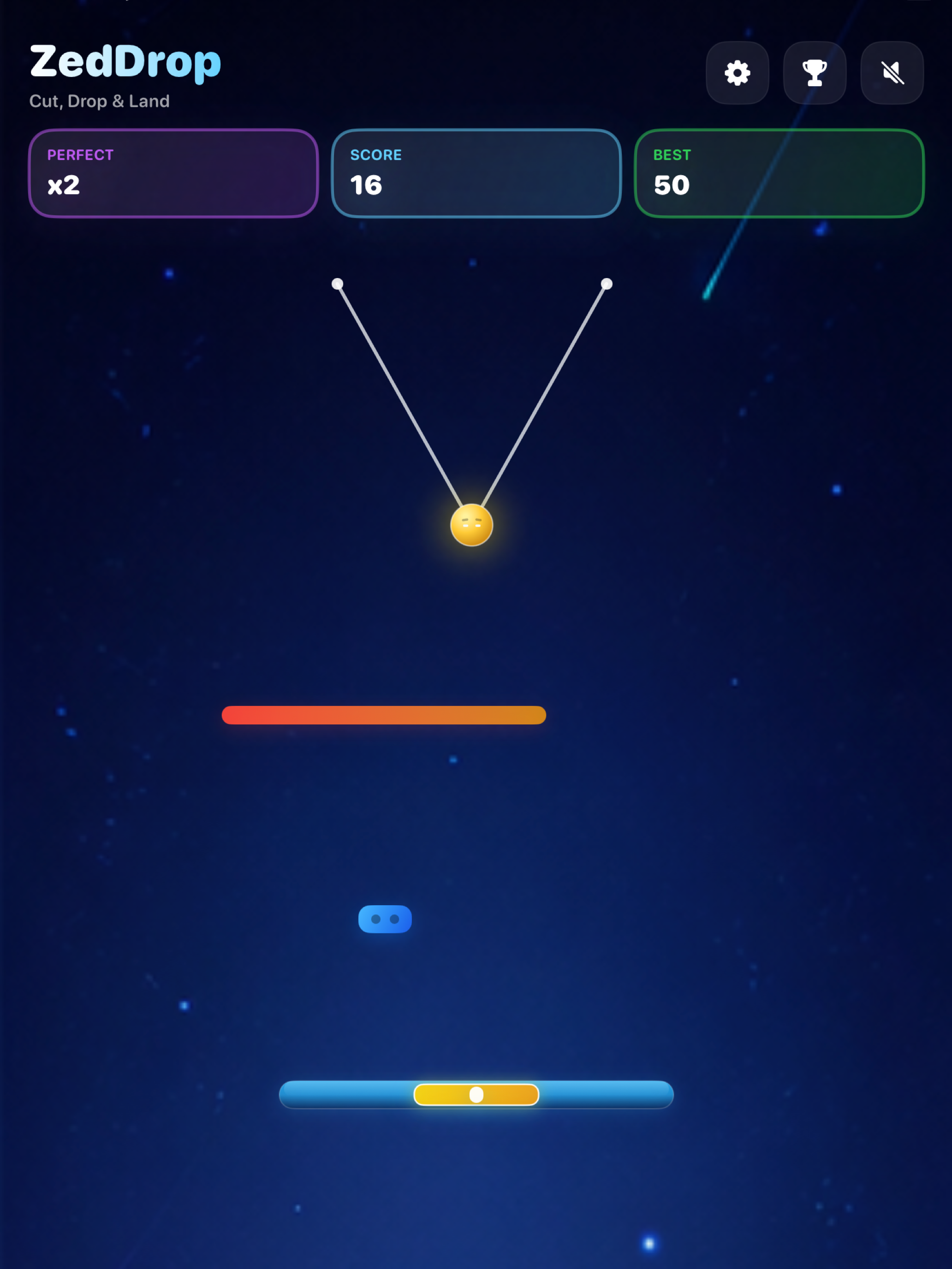 ZedDrop: Cut, Drop & Land