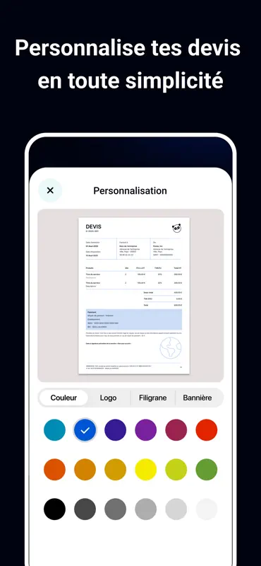 Rappidos - Devis et Facture IA screenshot 6 of 8