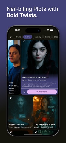 Texting AI: RolePlay Chat Game iPhone screenshot