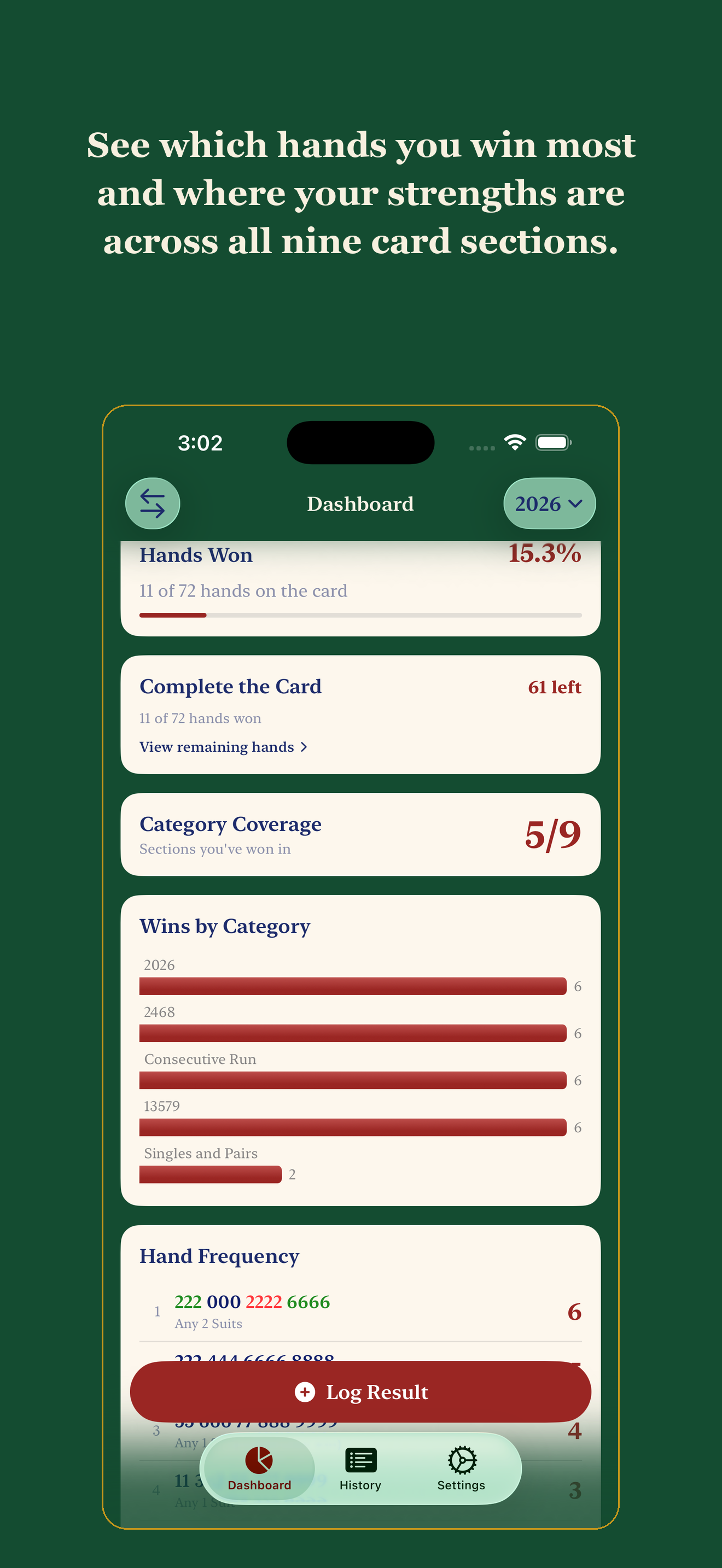 Mah Jongg Stats screenshot 3