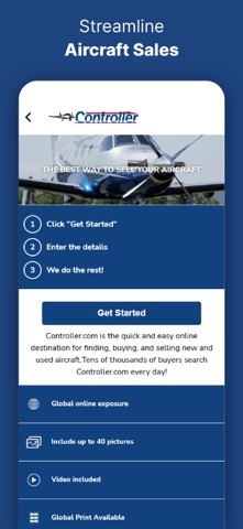 Controller: Aircraft for Sale screenshot