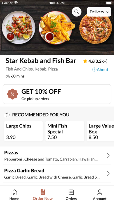 Star Kebab and Fish Bar Screenshot
