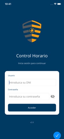 ControlHorarioApp screenshot