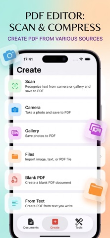 PDF Editor: Scan & Compress Screenshot 4 of 5