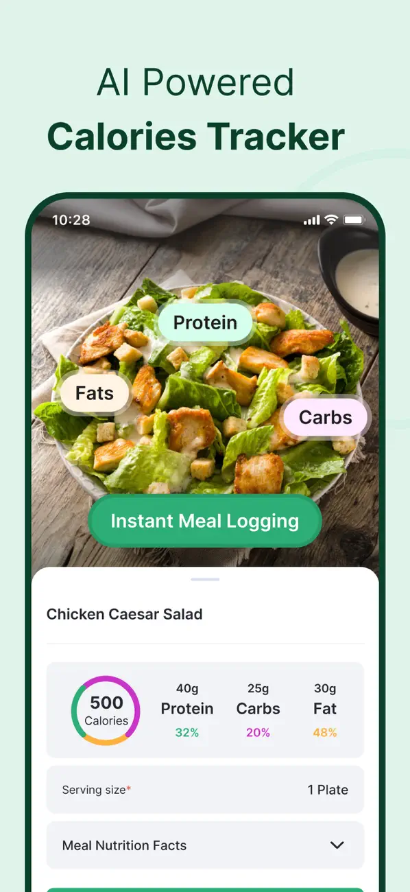 Screenshot #3 pour CaloTracker・AI Calorie Counter