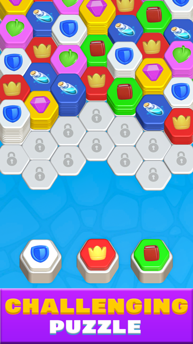 Hexa Sort & Merge: Puzzle Game Screenshot