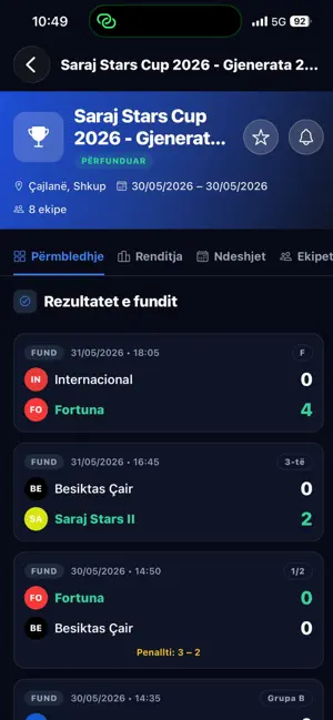 Futsal Pro - Tournaments screenshot 2
