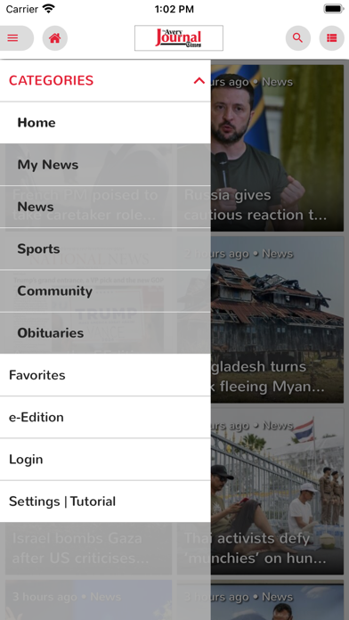 The Avery Journal Times Screenshot