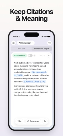 AI Humanizer & Detector: Akmon Screenshot 4 of 6