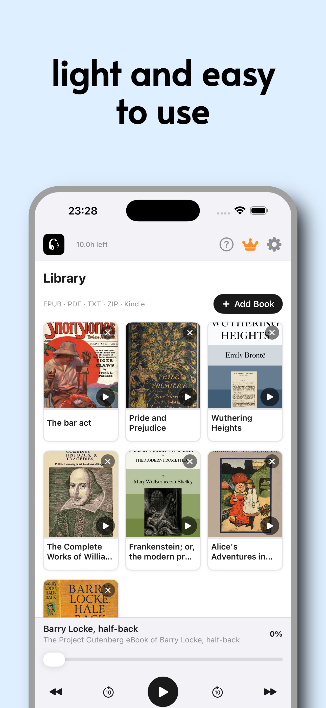 Booklet - Offline eBook Audio