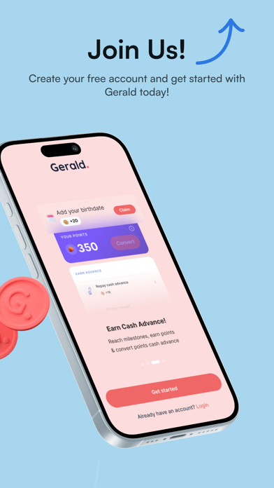 Gerald: Cash Advance App Screenshot