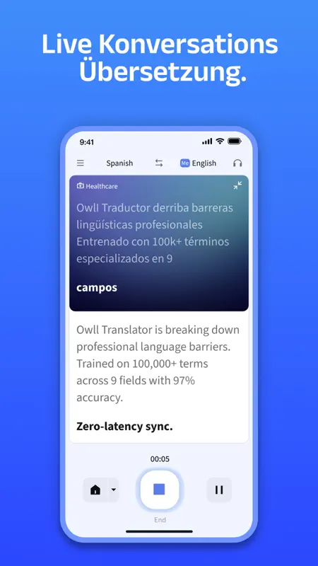 Owll Translator: KI-Sprachklon screenshot 2 of 9