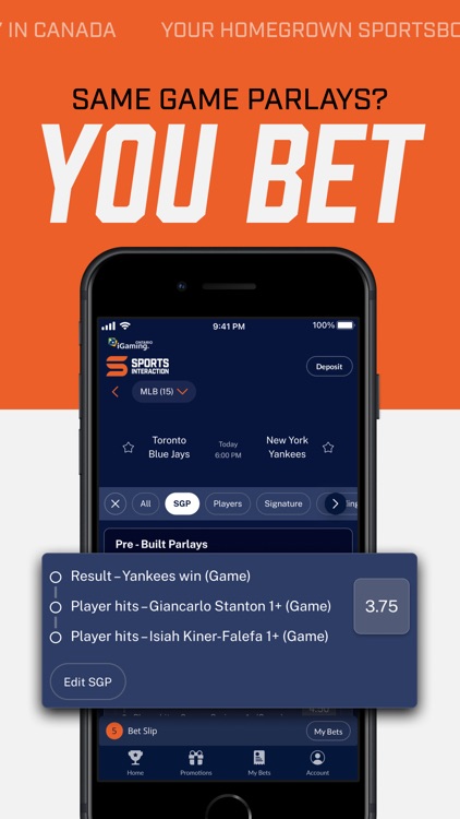 Sports Interaction: Bet & Play