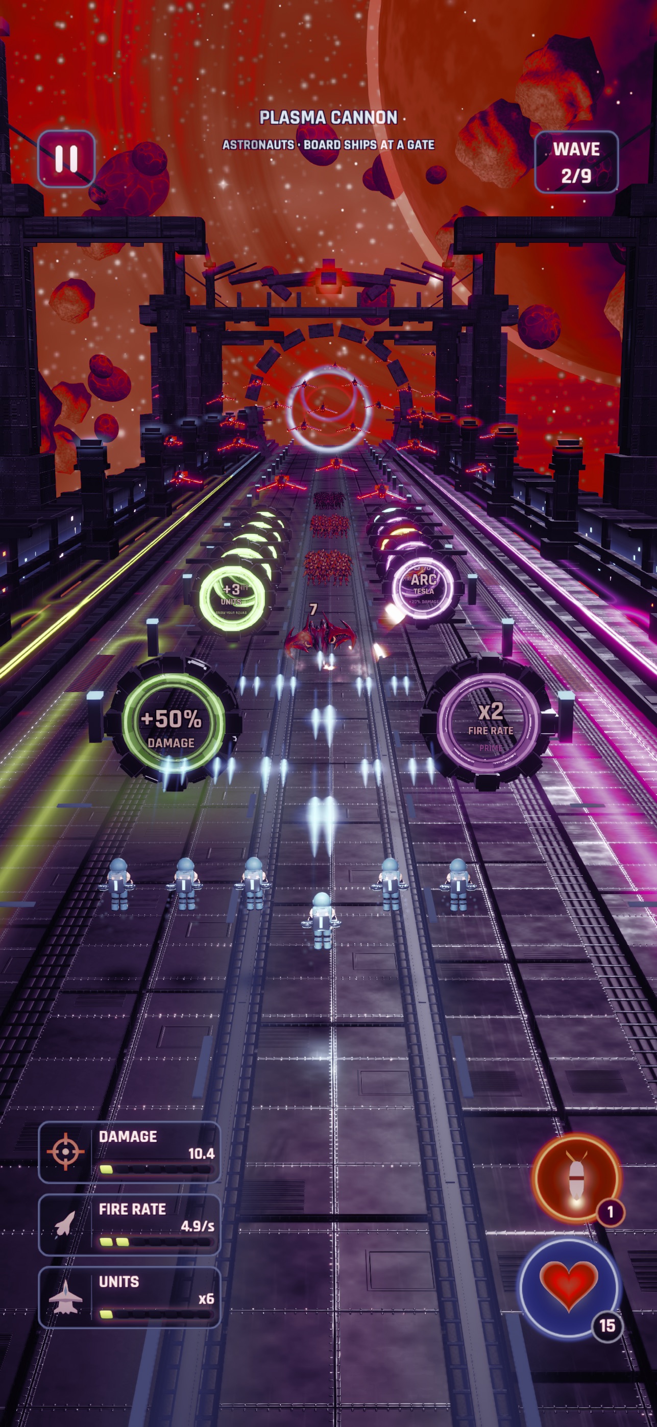 Screenshot 3 of Starvex: Space Shooter