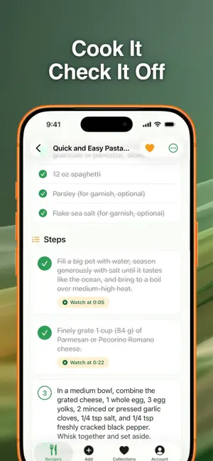 Videotokitchen: Recipe Saver screenshot 2