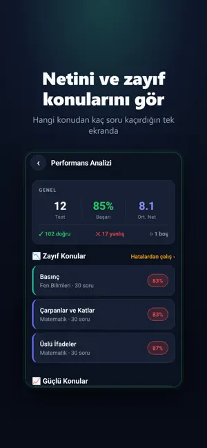 LGS Test - 8. Sınıf Hazırlık screenshot 3