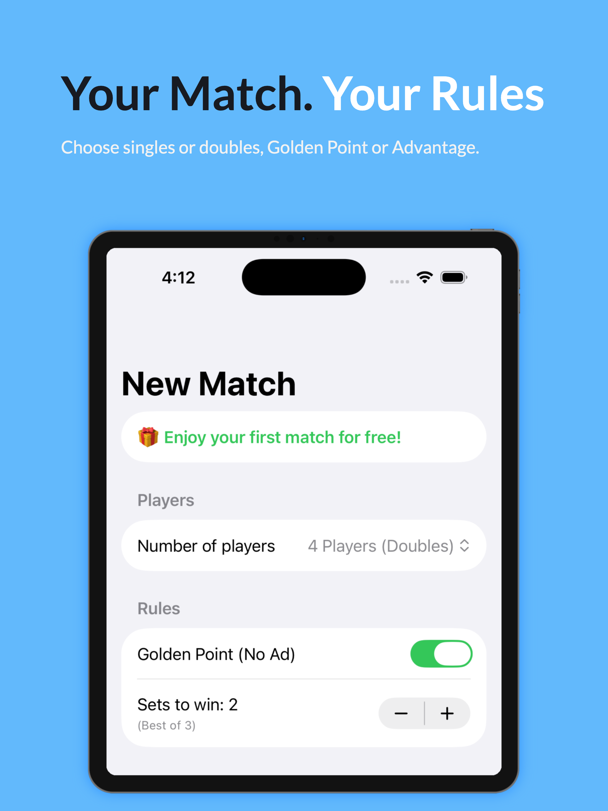 Padaly - Padel Score Tracker screenshot 10