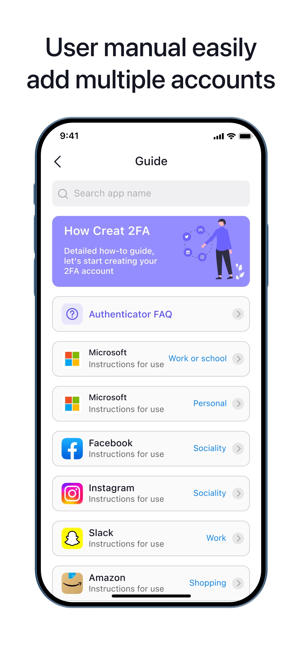 Authenticator App ‘ screenshot 3
