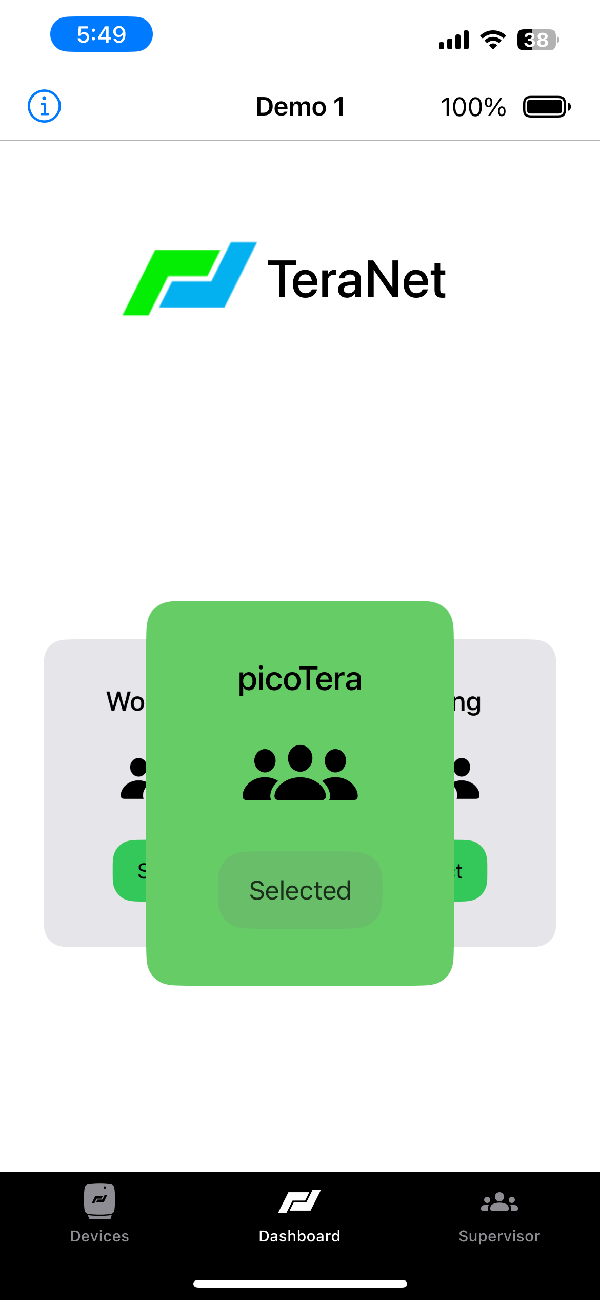 picoTera Companion screenshot 2