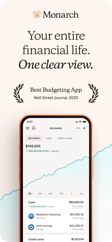 Monarch: Budget & Track Money screenshot 1 of 6