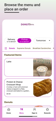 Donut Central - Eats & Coffee Screenshot 2 of 3
