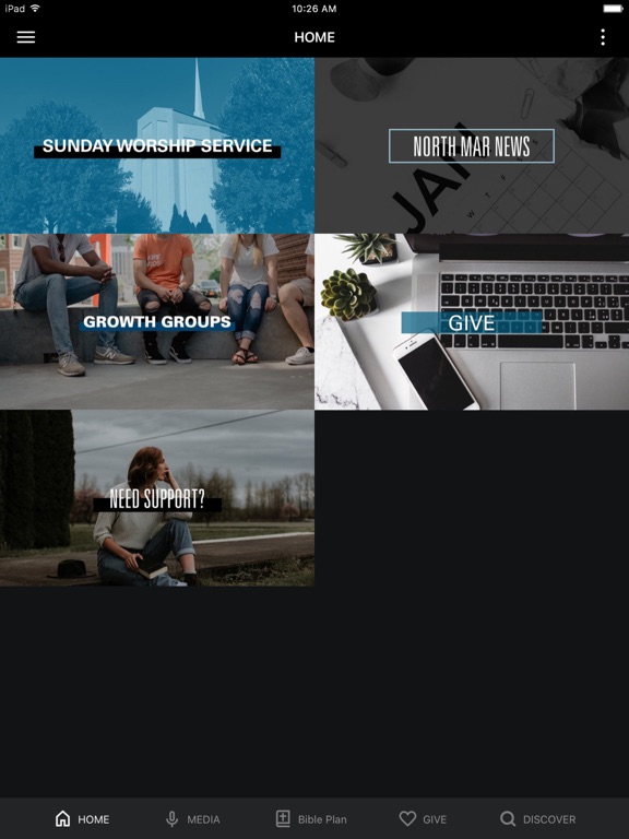 North Mar iPad screenshot 1 - Lifestyle app