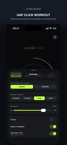 Accelerate - Metronome Screenshot 3 of 10