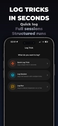 SHREDR: Track Your Tricks screenshot