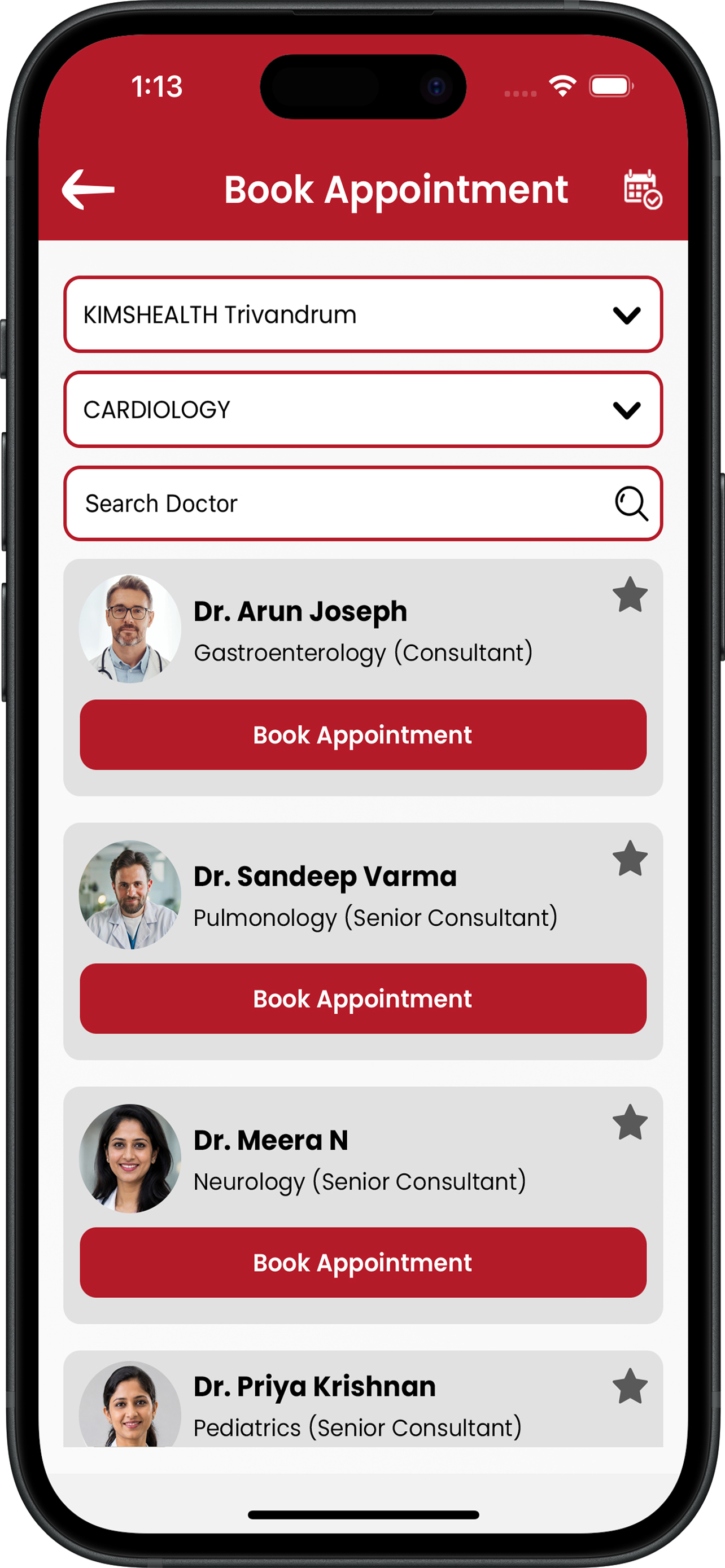 KIMSHealth Lite Patient App screenshot 3