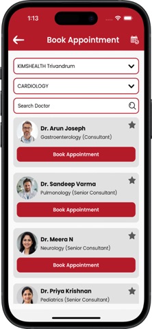 KIMSHealth Lite Patient App screenshot