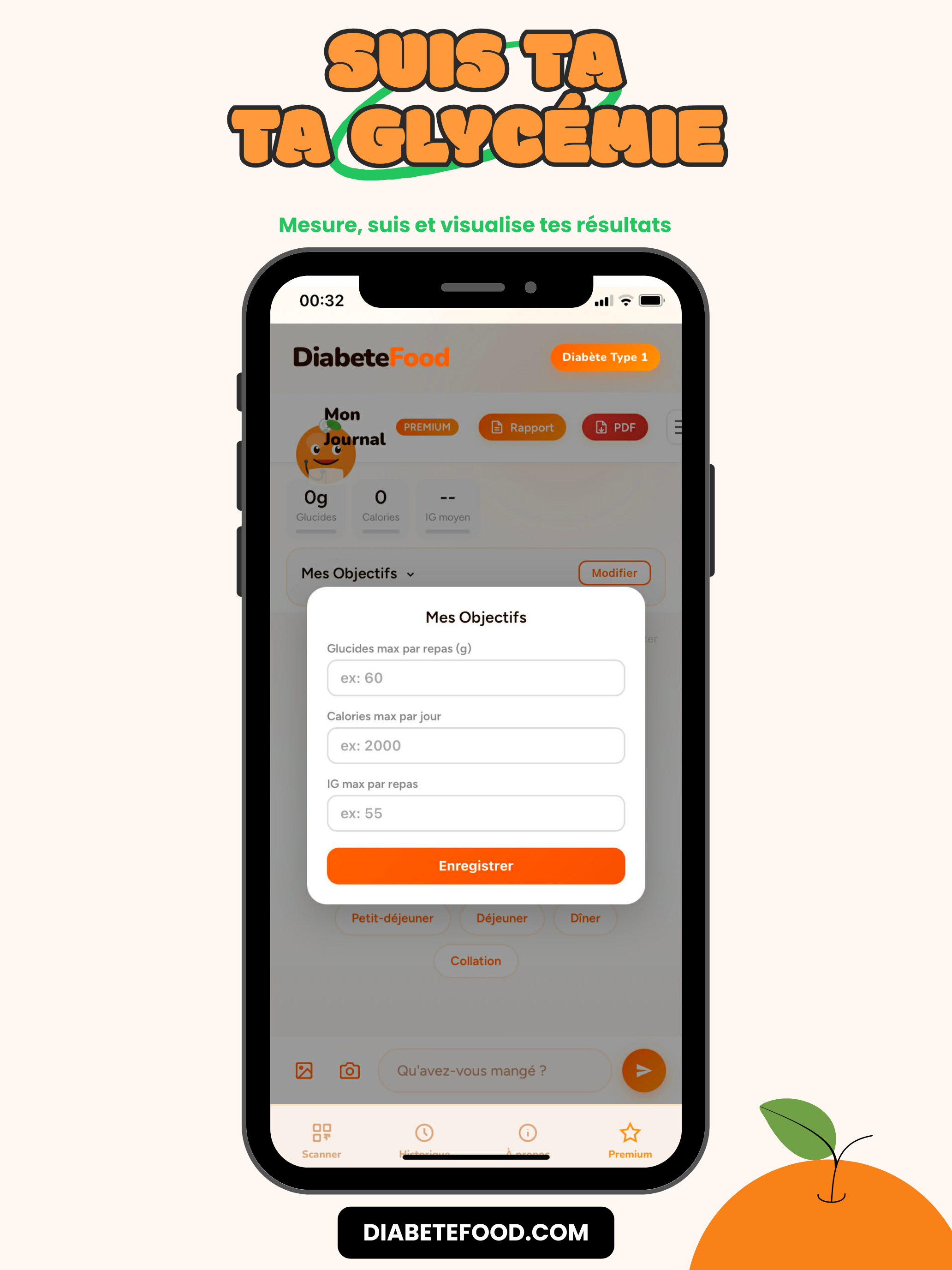 DiabeteFood: Scanner Diabète