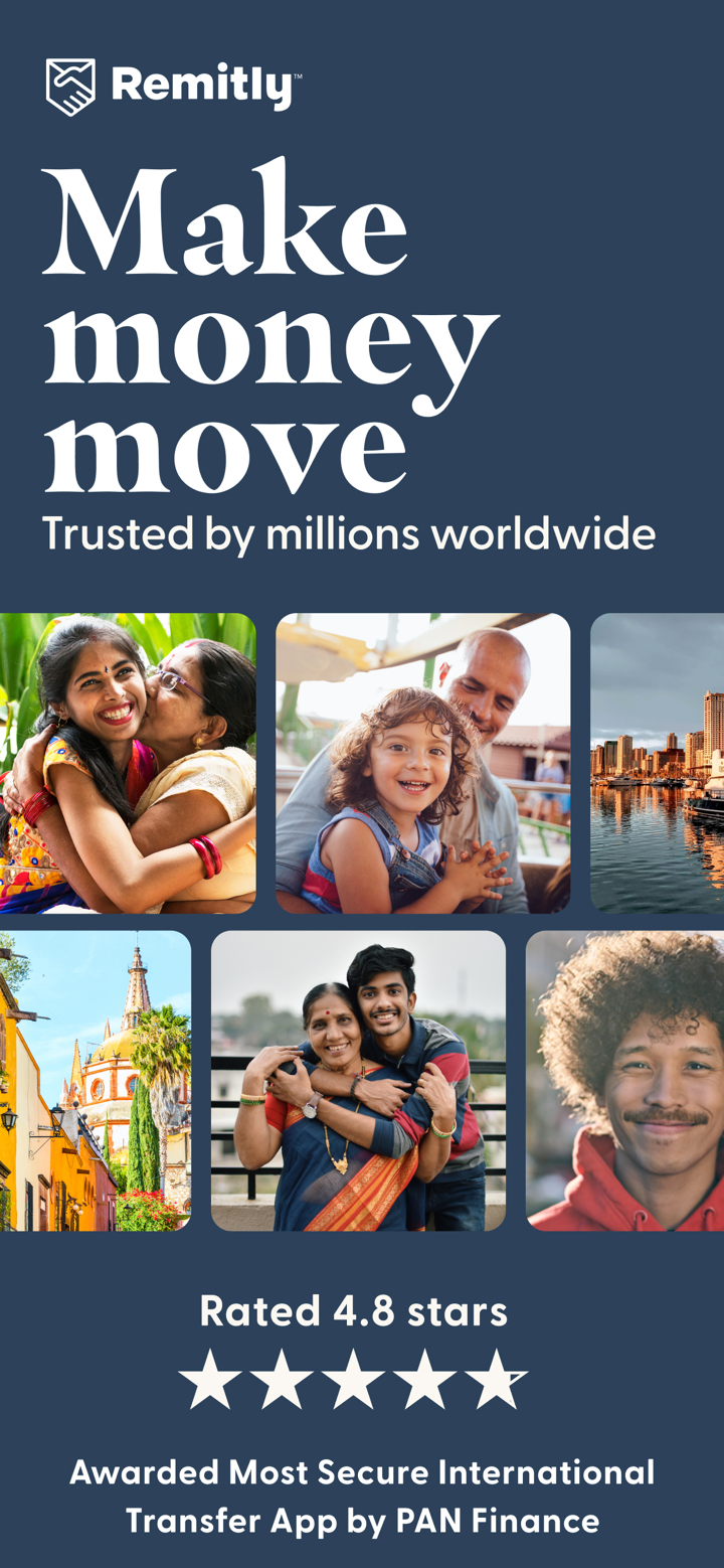 Remitly: Transfer Money Abroad screenshot 1