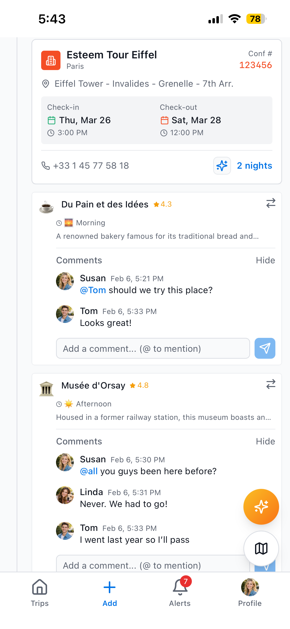 Navio: Trip Planner+Organizer screenshot 4