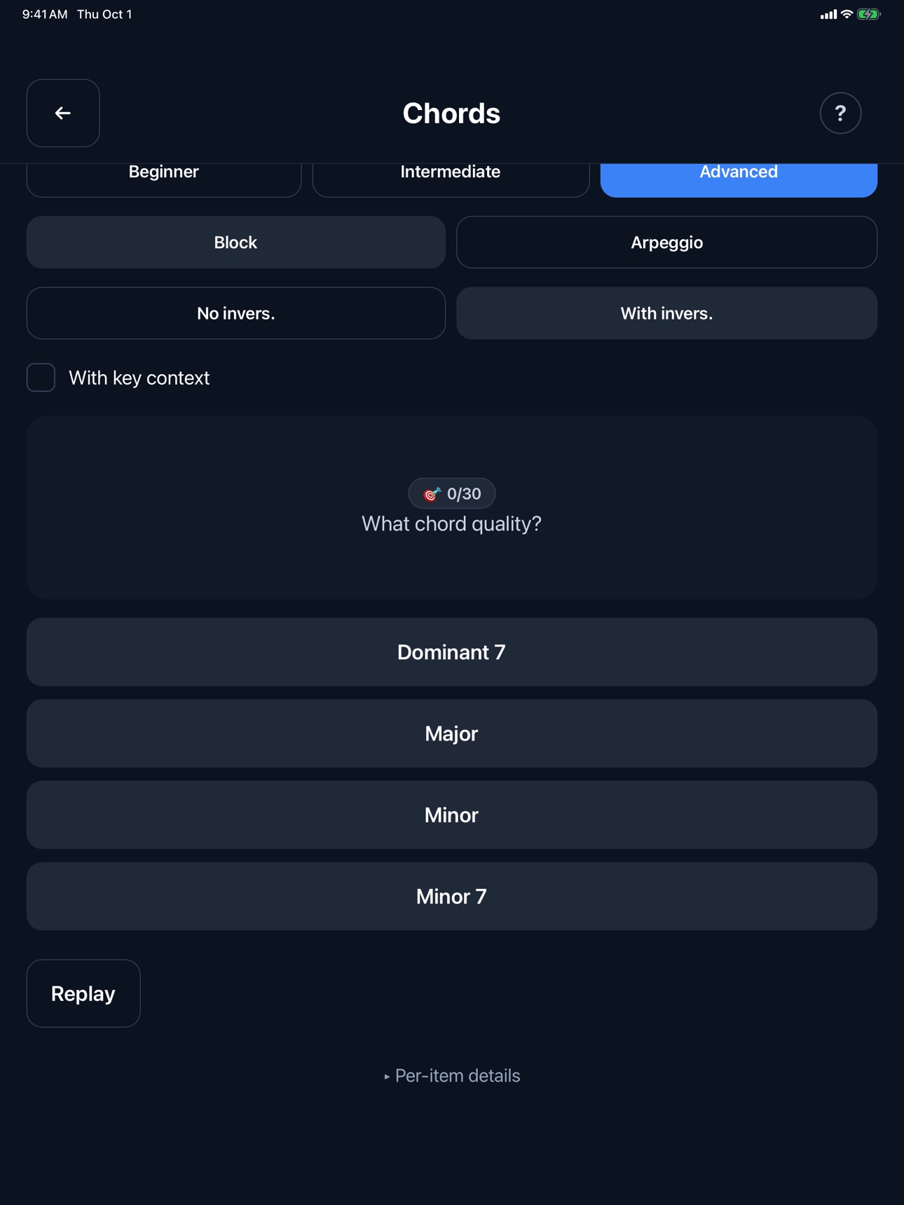 Screenshot 11 of Modalissimo Ear Training