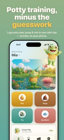 PottyPond: Potty Training App Screenshot 1 of 7