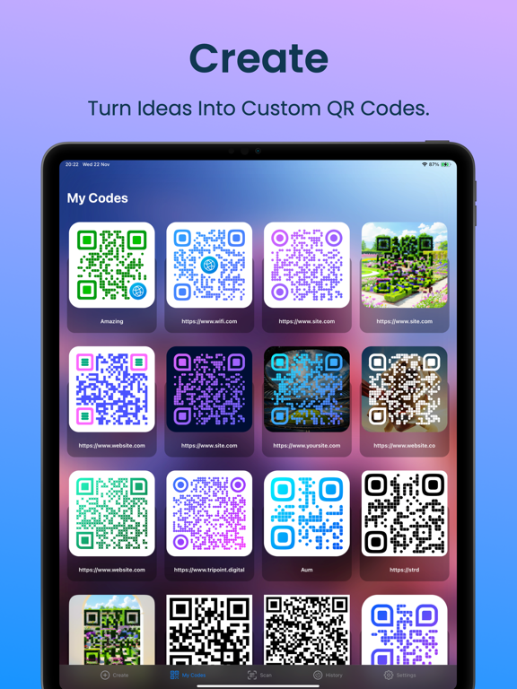 QR Code Scanner AI iPad screenshot 2 - Utilities app