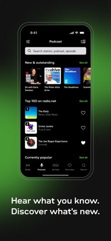 radio.net - AM FM Radio Tuner screenshot