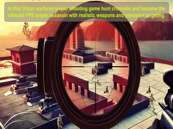 Street Sniper Fps Shooting iPad screenshot