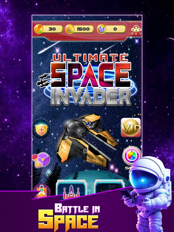 Alien Shooter Space Invaders iPad screenshot