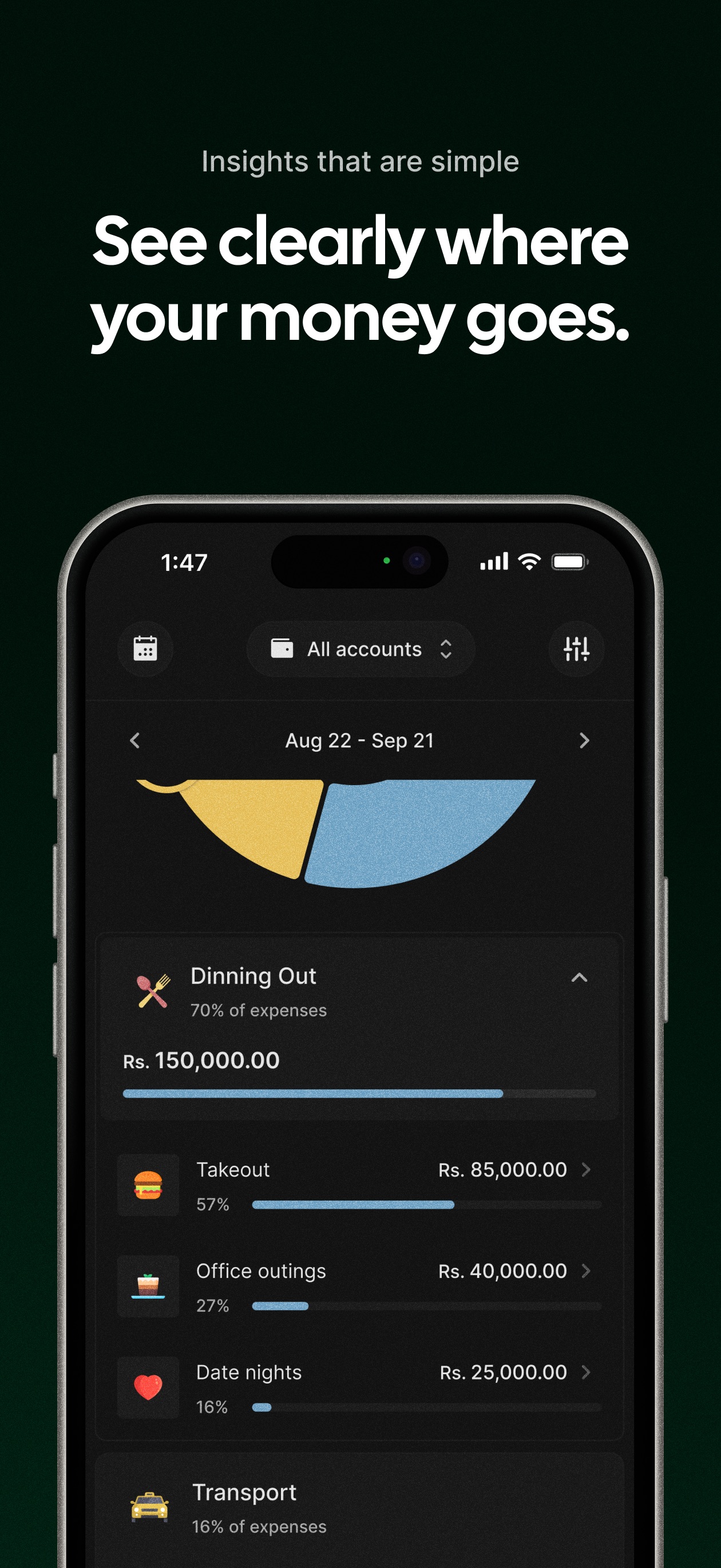 Screenshot 4 of Kiwi Money: AI Track & Budget