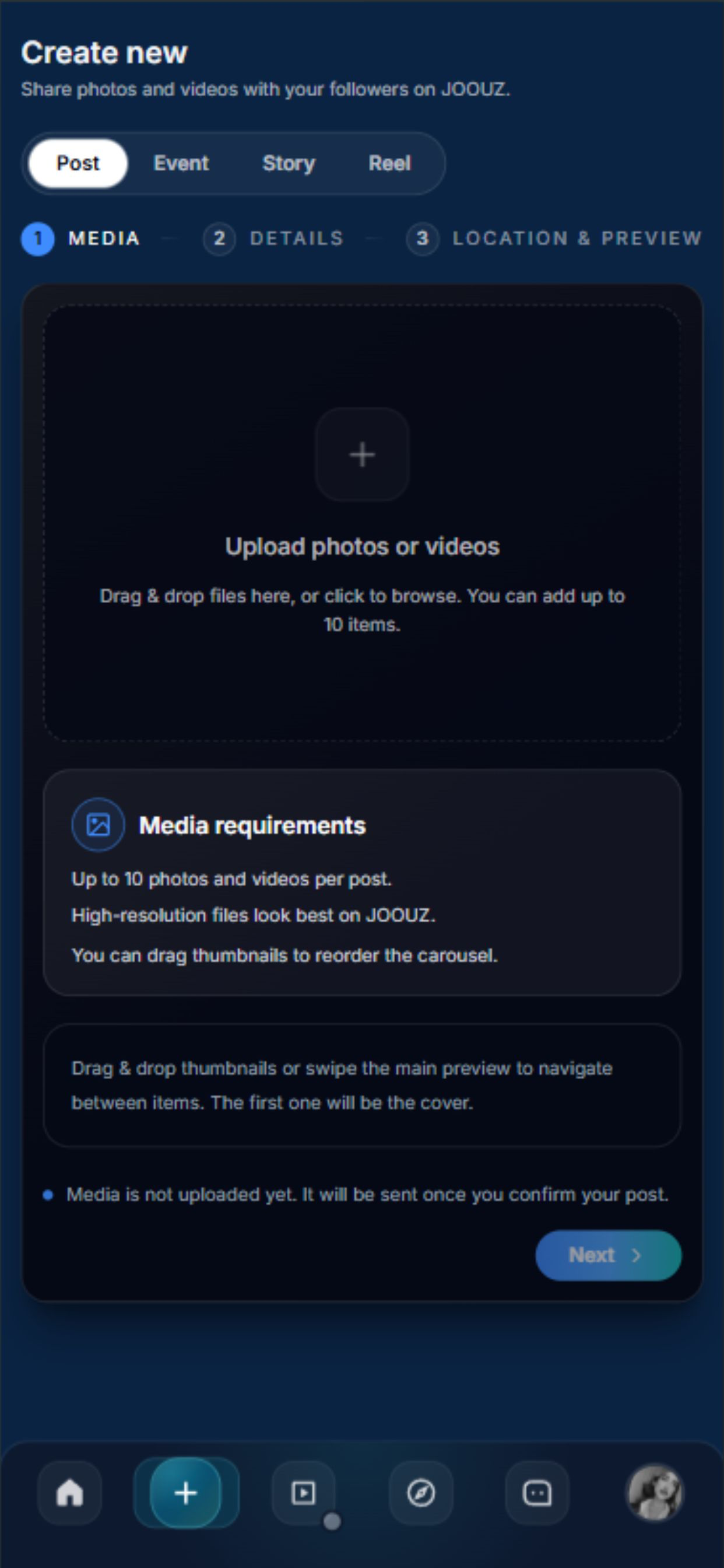 JOOUZ App Store screenshot