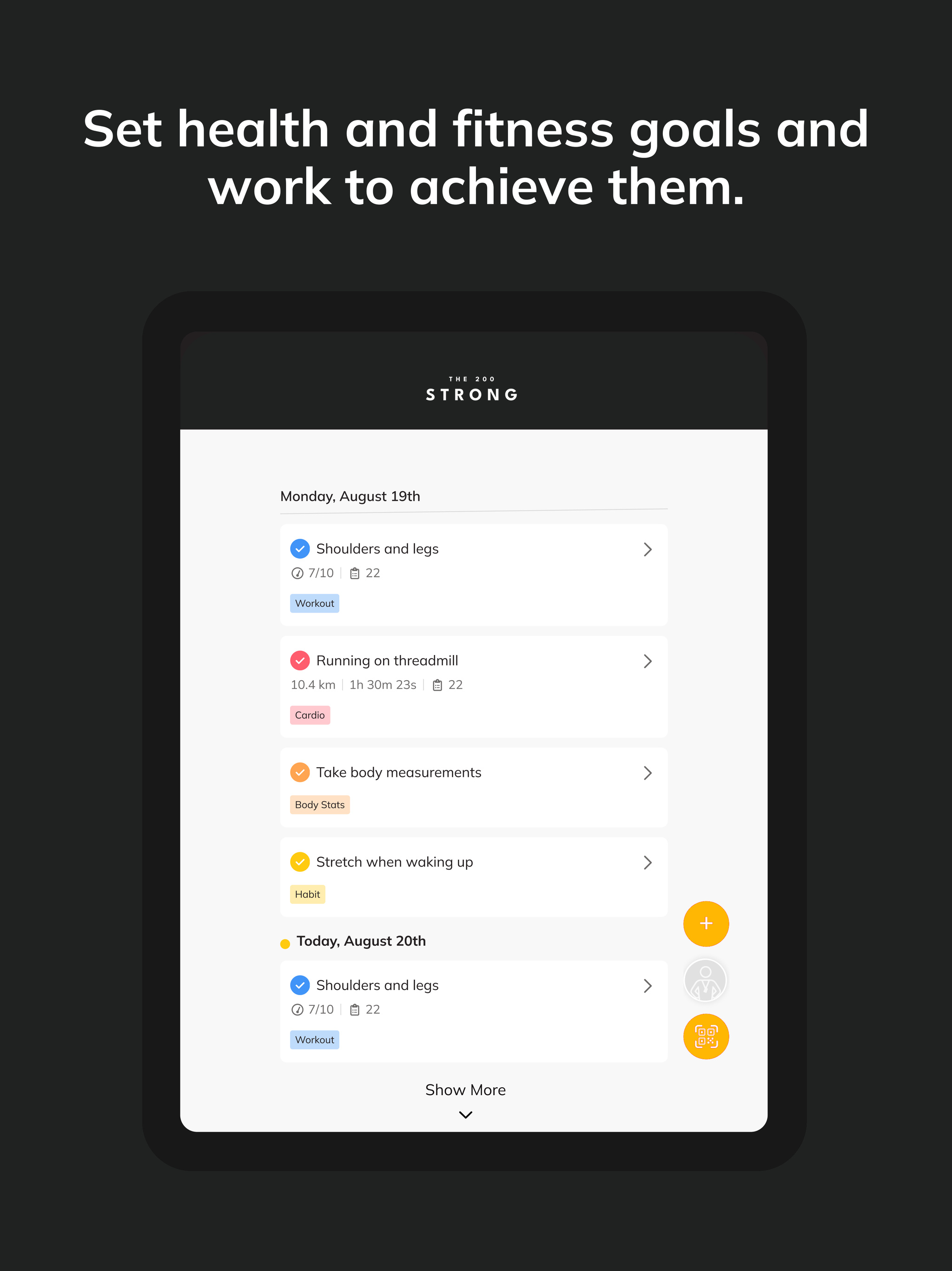 The 200 Strong App
