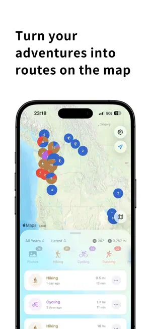 Routory - Workout Route Map screenshot 1