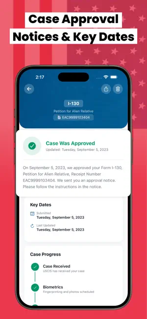Case Tracker for NVC & USCIS screenshot 4