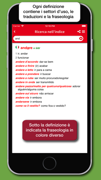 Screenshot #3 pour Dizionario Portoghese Hoepli