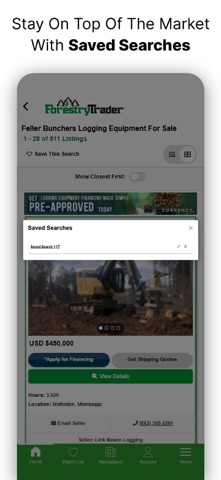 ForestryTrader iPhone screenshot