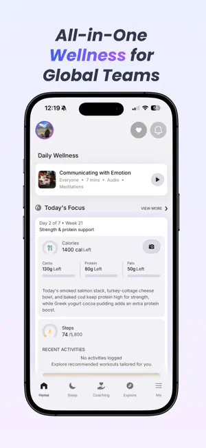 Wellness Coach screenshot 1