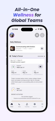 Wellness Coach screenshot