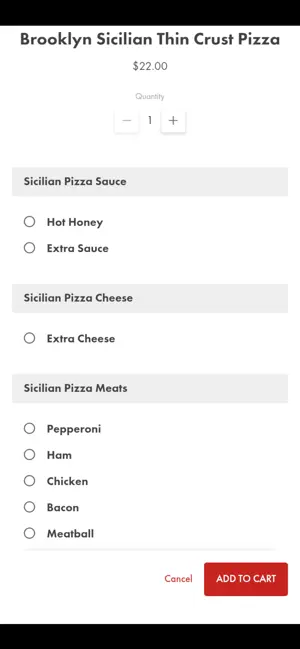 Champs Pizza Ordering screenshot 3